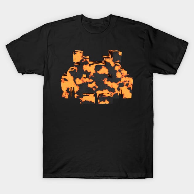 3D Alien - Magma T-Shirt by 3DMe